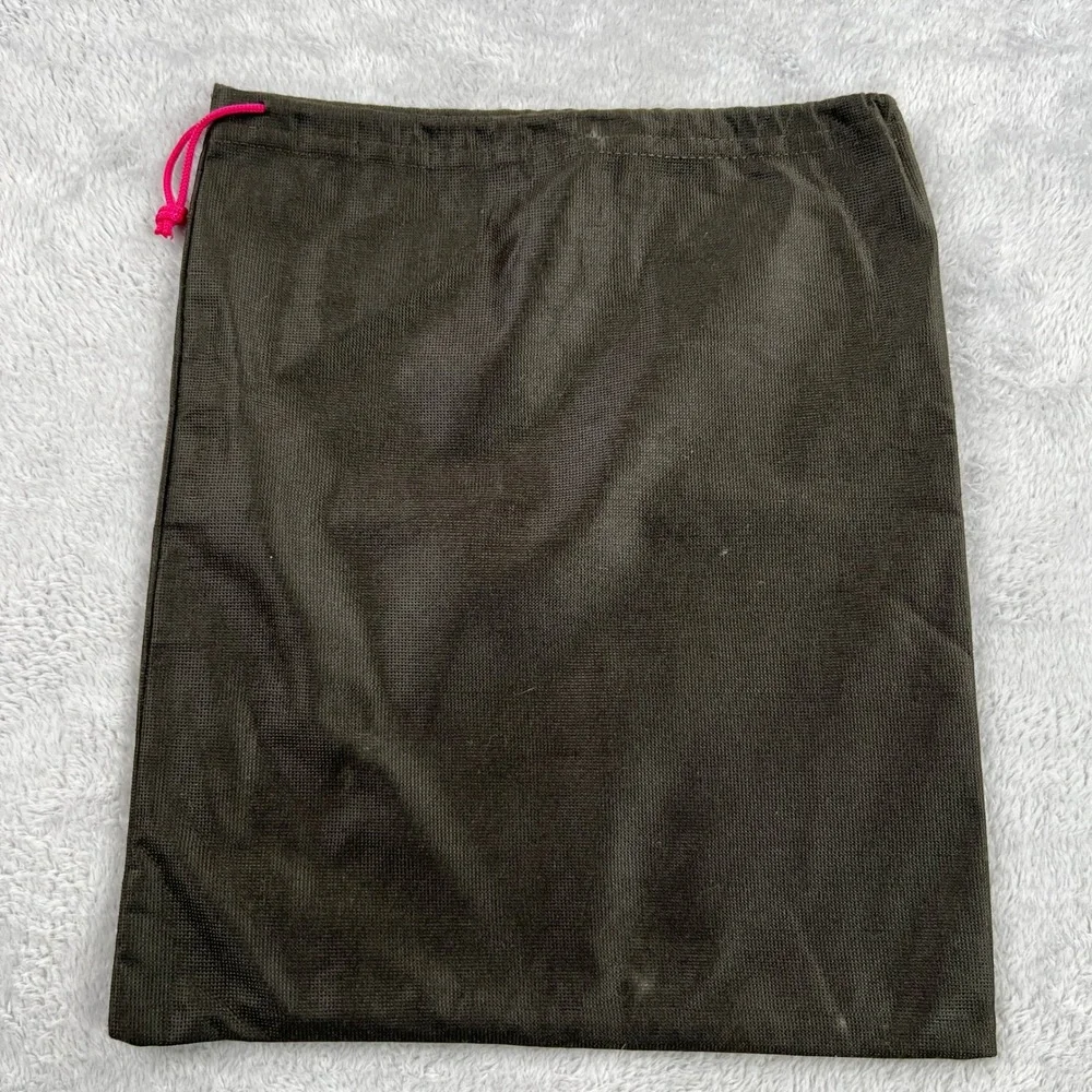 Kate Spade Dust Bag Brown Drawstring Quote Purse Handbag Storage Sleeper 12x13in